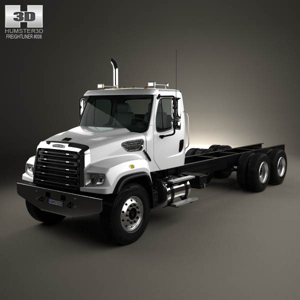 Freightliner 114SD Chassis Truck 2011 3D model