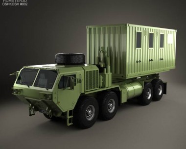 Oshkosh M1120A4 Load Handling System 2011 3D Model
