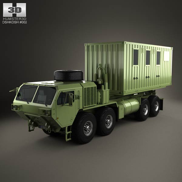Oshkosh M1120A4 Load Handling System 2011 3D model