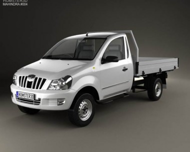 Mahindra Genio Single Cab Pickup 2011 3D Model