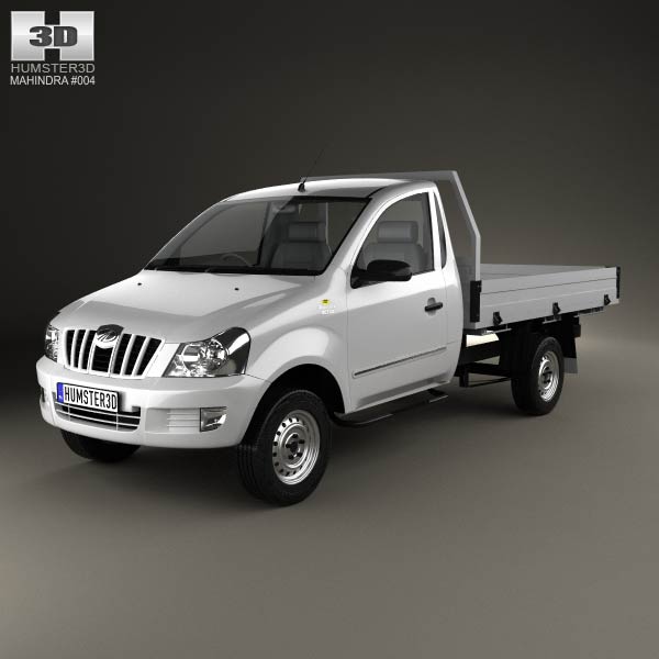 Mahindra Genio Single Cab Pickup 2011 3D model