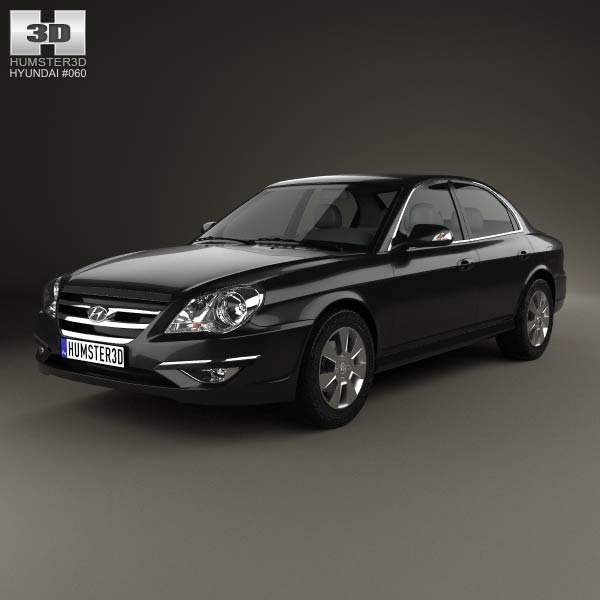 Hyundai Sonata Moinca (CN) 2009 3D model