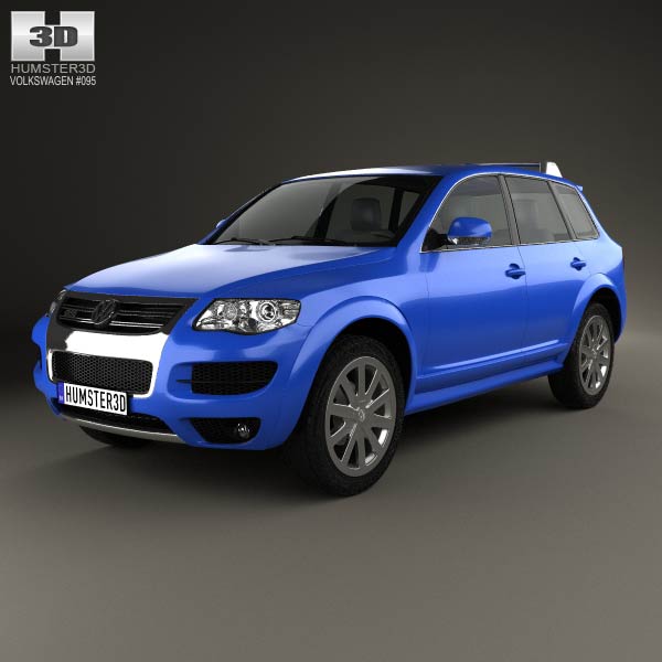 Volkswagen Touareg 2007 3D model