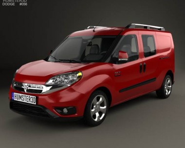 Dodge Ram Pro Master City Wagon 2015 3D Model