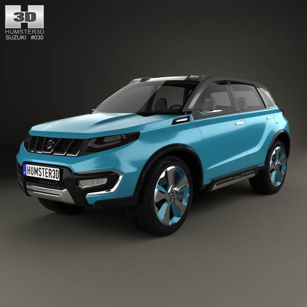 Suzuki iV-4 2014 3D model