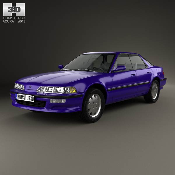 Acura Integra 1990 3D model