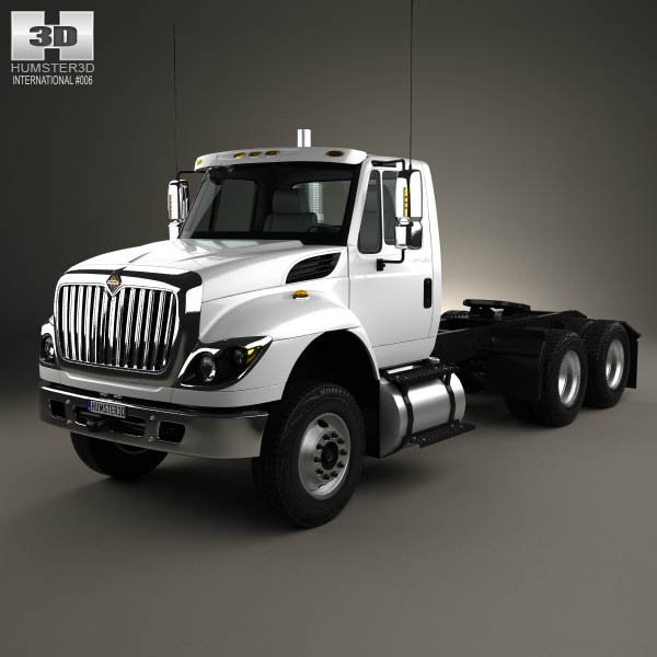 International Workstar Chassis Truck 2008 3D model