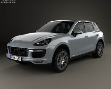 Porsche Cayenne Turbo 2014 3D Model
