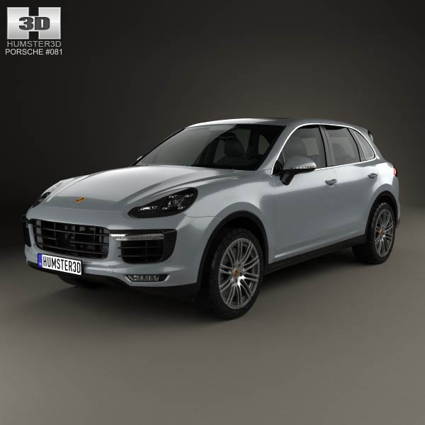 Porsche Cayenne Turbo 2014 3D model