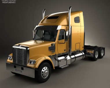 Freightliner Coronado Tractor Truck 2009 3D Model