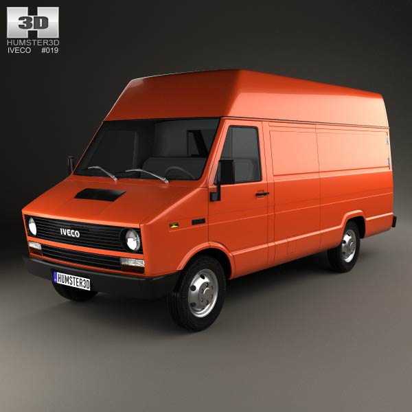 Iveco Daily Panel Van 1978 3D model