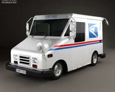 Grumman Long Life Vehicle 1987 3D Model