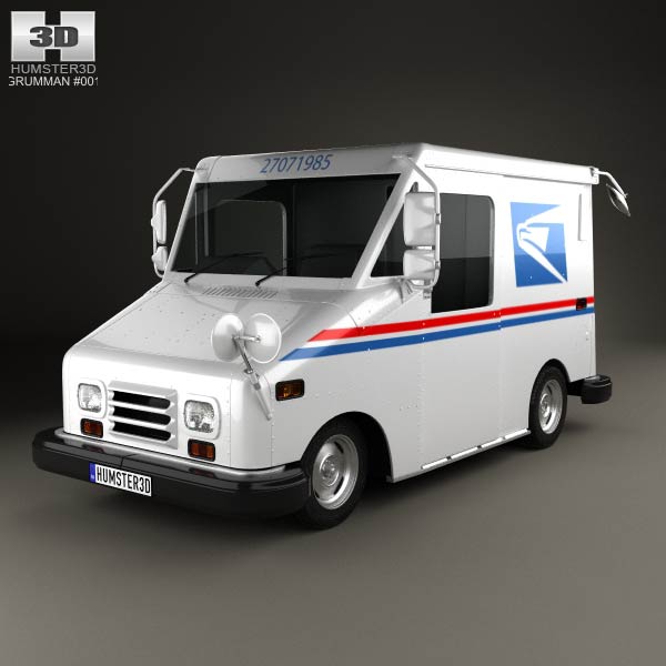 Grumman Long Life Vehicle 1987 3D model