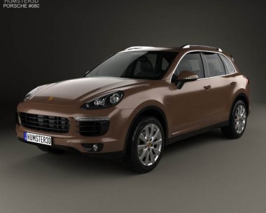 Porsche Cayenne S Diesel 2014 3D Model