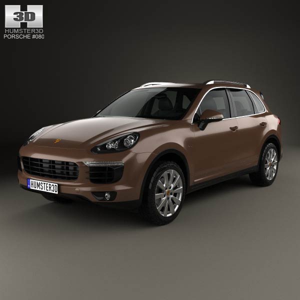 Porsche Cayenne S Diesel 2014 3D model