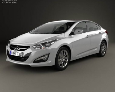 Hyundai i40 sedan (EU) 2012 3D Model