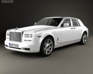 Rolls-Royce Phantom sedan 2012 3D Model