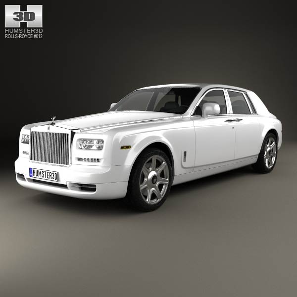 Rolls-Royce Phantom sedan 2012 3D model