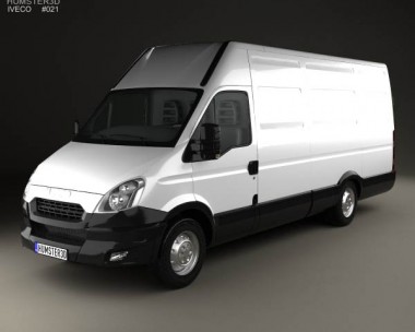 Iveco Daily Panel Van H2 2011 3D Model
