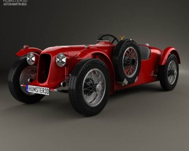 Aston Martin 2-Litre Speed Model 1939 3D Model