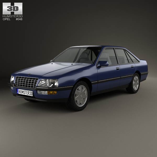 Opel Senator (B) 1987 3D model