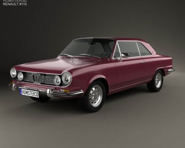 Renault IKA Torino Coupe 1976 3D Model