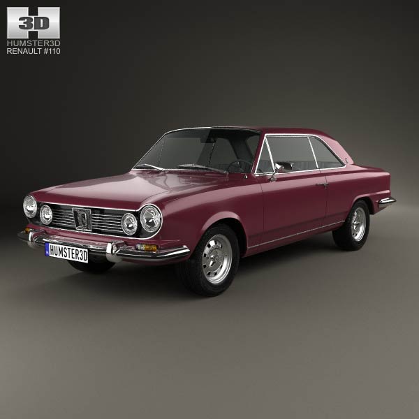 Renault IKA Torino Coupe 1976 3D model