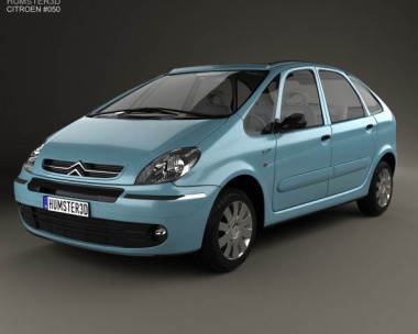 Citroen Xsara Picasso 2004 3D Model