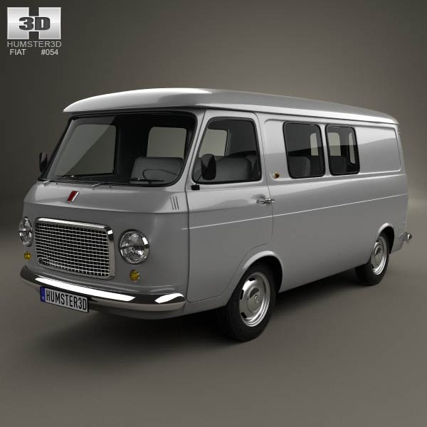 Fiat 238 1968 3D model