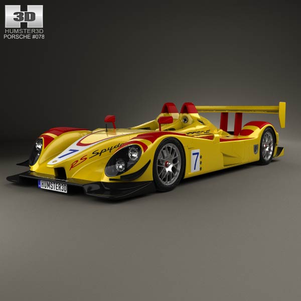 Porsche RS Spyder 2008 3D model