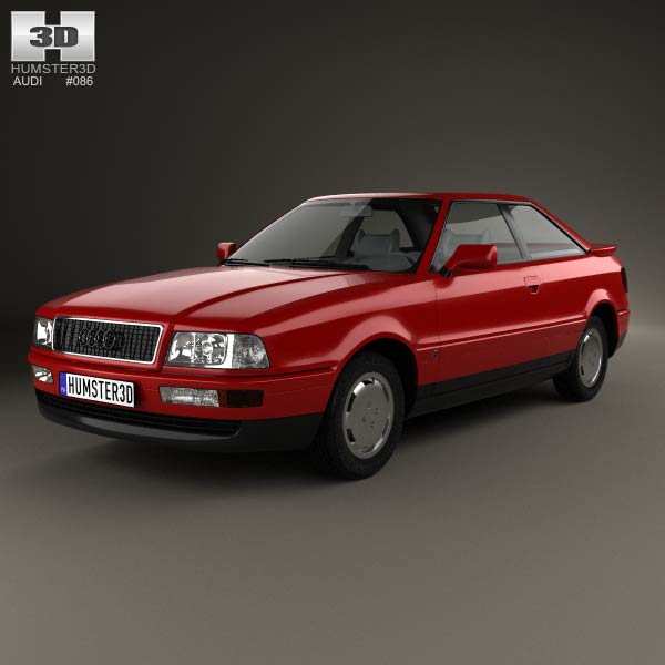 Audi Coupe 1991 3D model