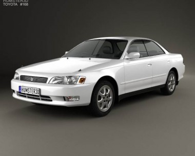 Toyota Mark II (X90) 1992 3D Model