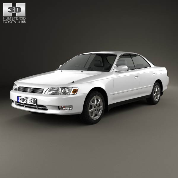 Toyota Mark II (X90) 1992 3D model