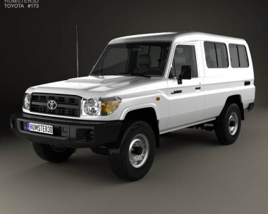Toyota Land Cruiser (J78) 2010 3D Model
