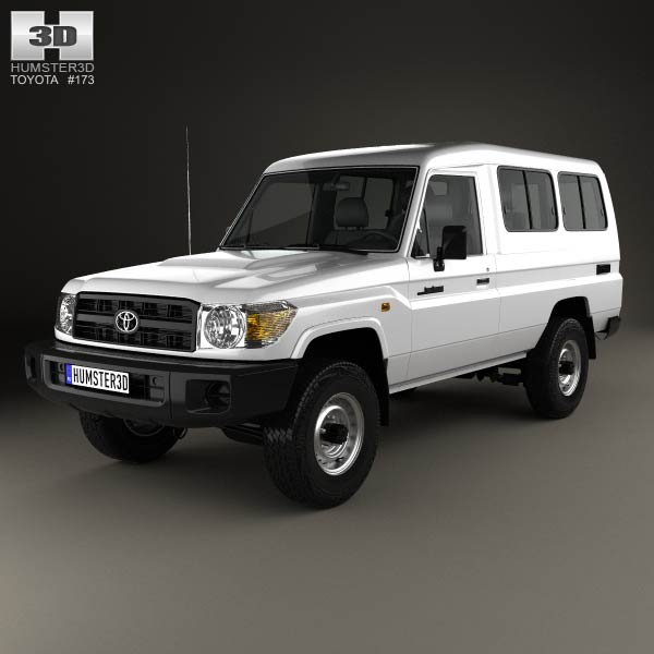 Toyota Land Cruiser (J78) 2010 3D model