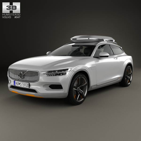 Volvo XC Coupe 2013 3D model