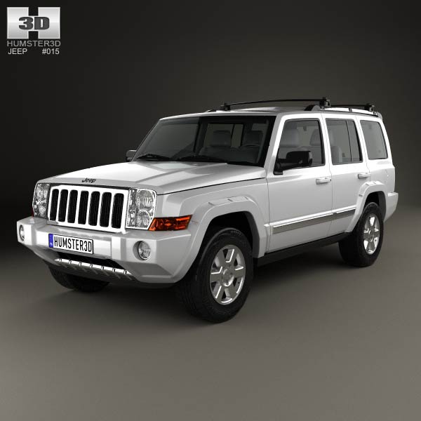 Jeep Commander (XK) Limited 2006 3D model