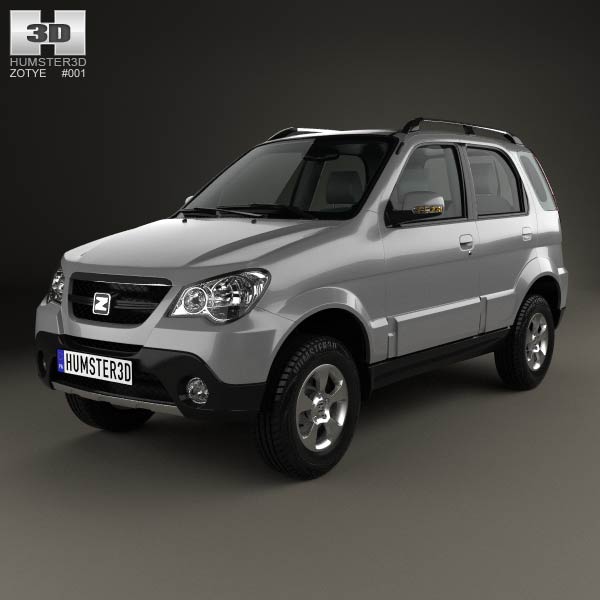 Zotye 5008 2008 3D model