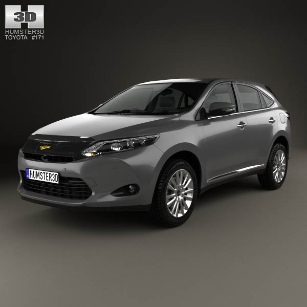 Toyota Harrier 2013 3D model