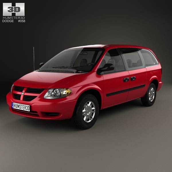 Dodge Grand Caravan 2004 3D model