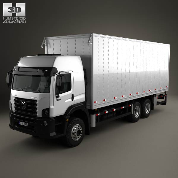 Volkswagen Constellation Box Truck 2011 3D model