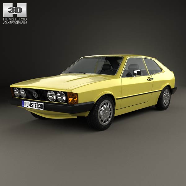 Volkswagen Scirocco 1977 3D model