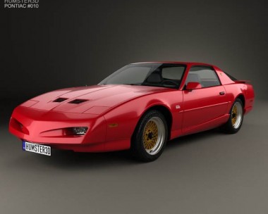 Pontiac Firebird Trans Am GTA 1991 3D Model
