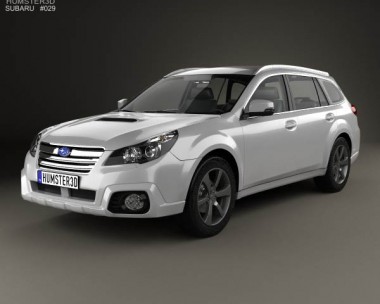 Subaru Outback SX 2012 3D Model