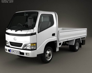 Toyota ToyoAce Flatbed 2006 3D Model