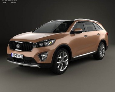Kia Sorento UM 2014 3D Model