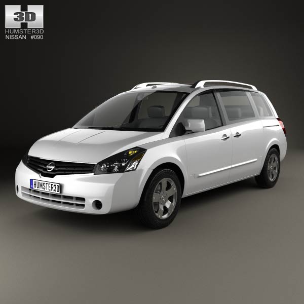 Nissan Quest 2006 3D model