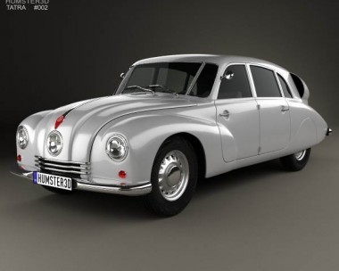 Tatra T87 1936 3D Model