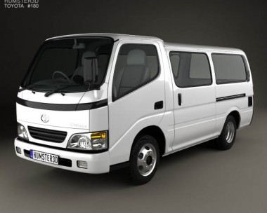 Toyota ToyoAce Van 2006 3D Model