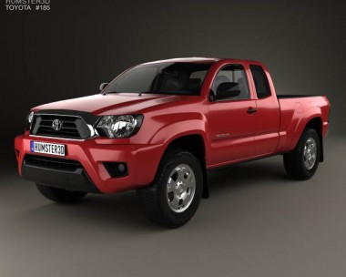 Toyota Tacoma Access Cab 2012 3D Model